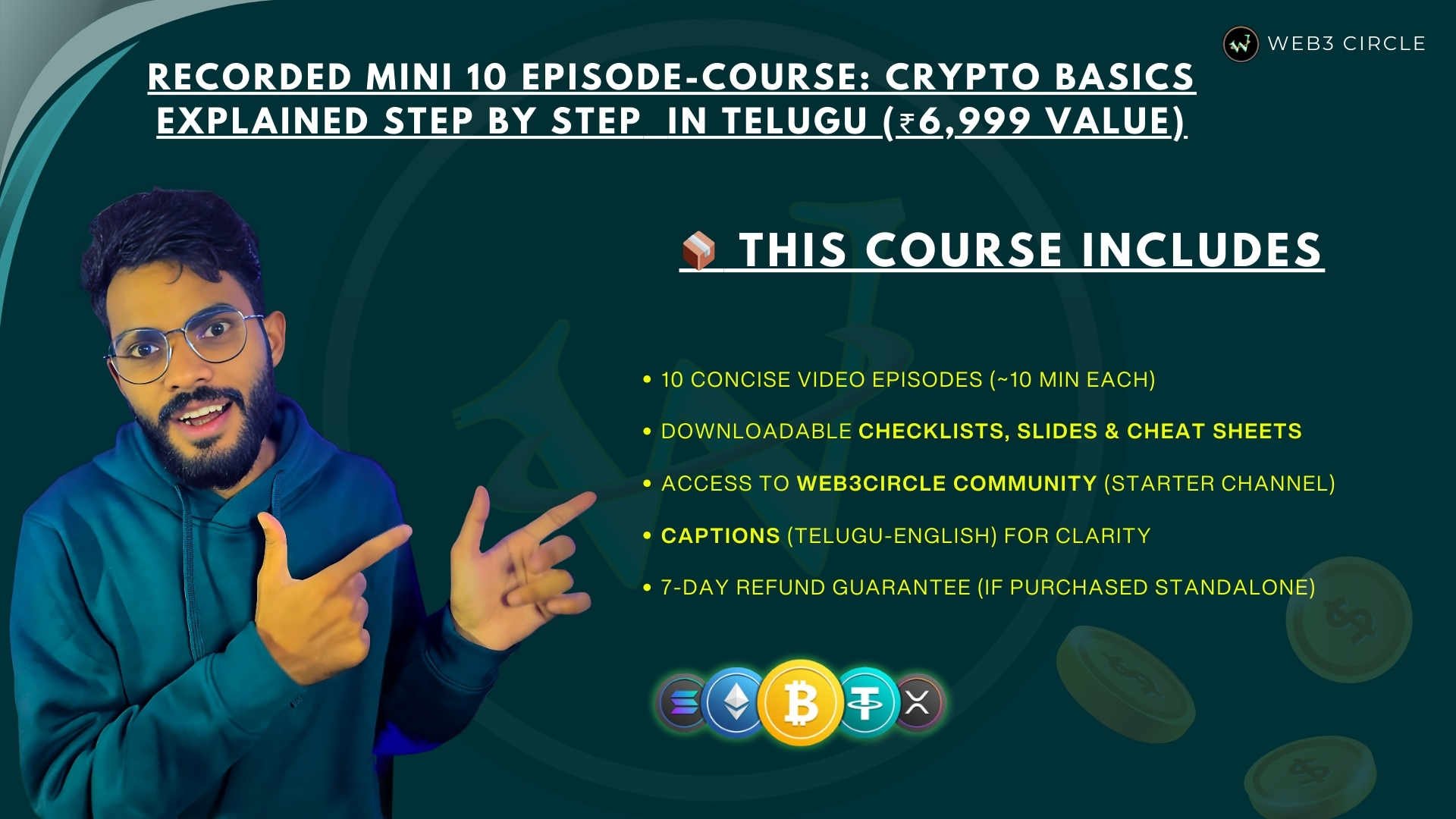 📚 Crypto Basics in Telugu: Beginner → Pro Roadmap 🚀