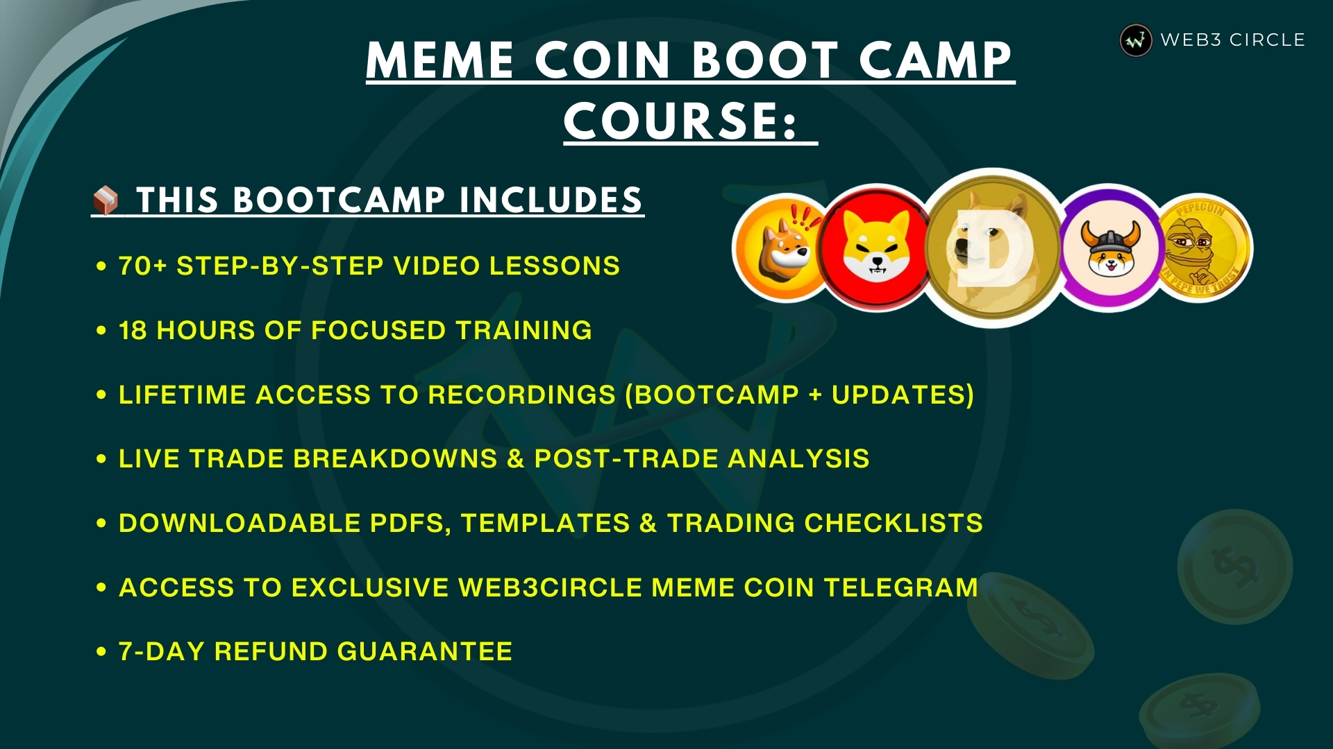 💰 Meme Coin Trading Mastery Bootcamp 🚀