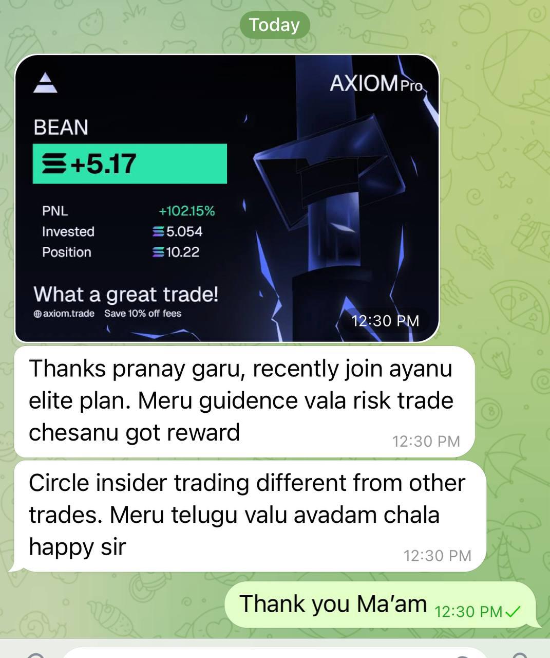Success proof 1